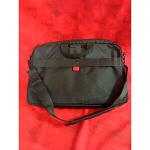 Icon Black & Red Laptop Shoulder Bag
